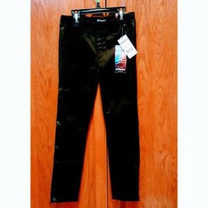 TRACTOR - "D3T119H" FAUX LEATHER TRIM JEGGING